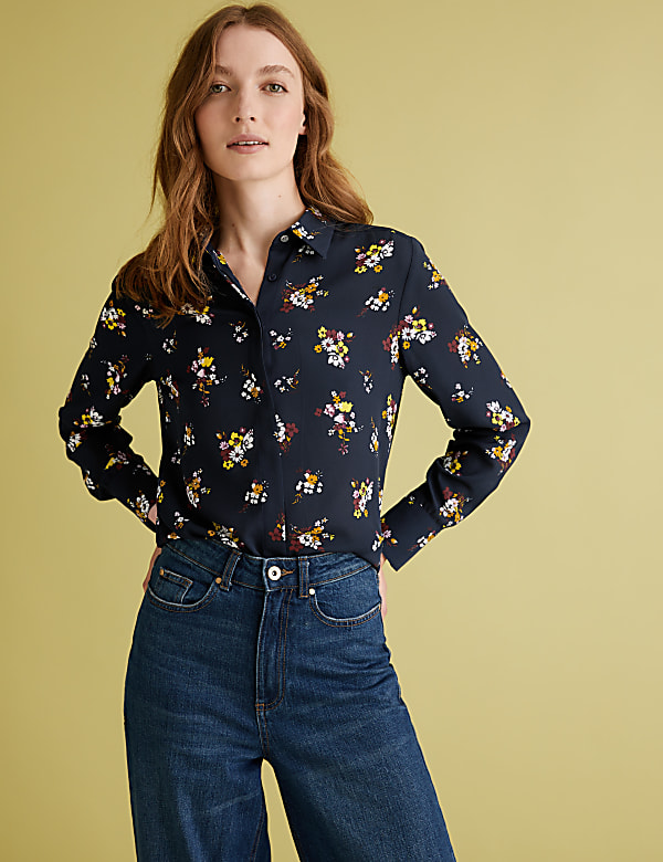 Marks and spencer womens long sleeve shirts new arrivals