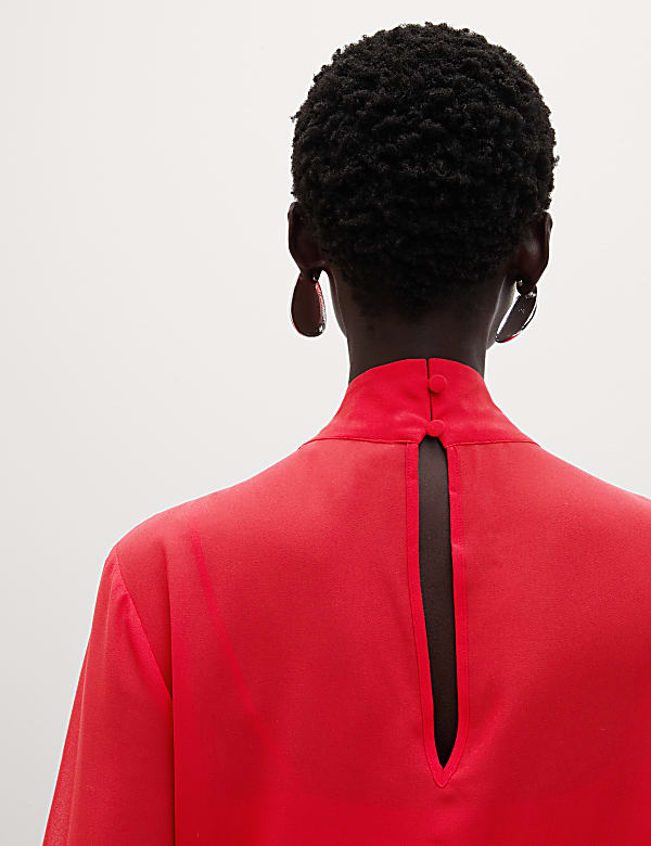 High Neck Blouse - FI