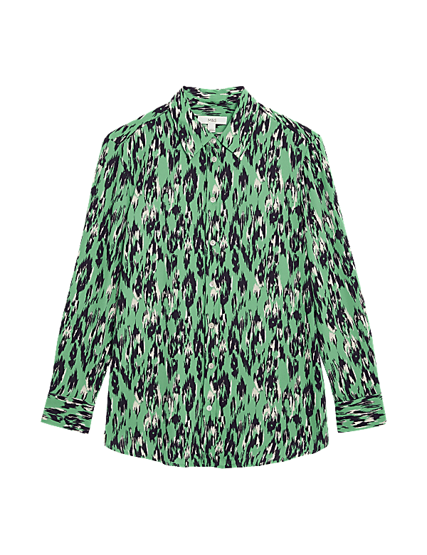 Printed Collared Shirt