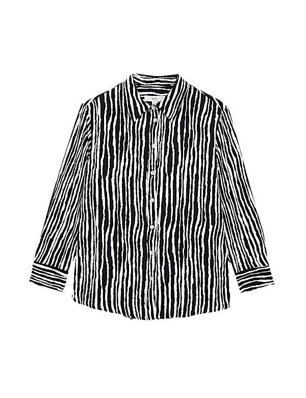 Printed Collared Shirt