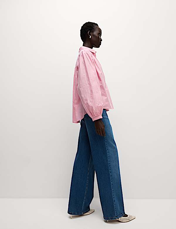 Kemeja Western Bordir Katun Murni - ID