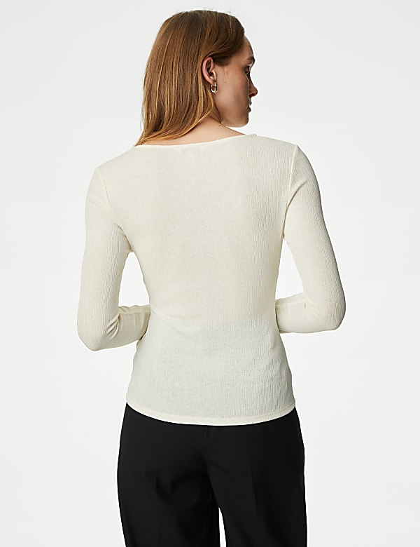Jersey Twist Front Top