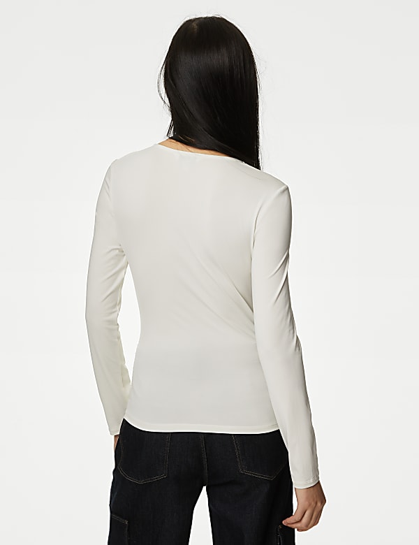 Jersey Draped Top