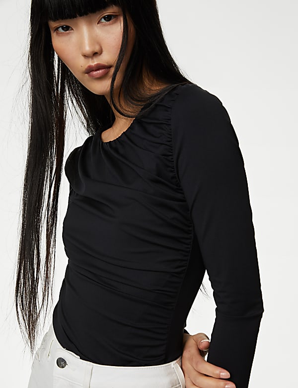 Jersey Draped Top