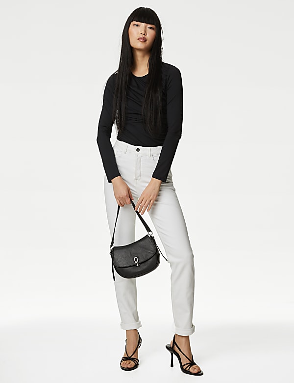 Jersey Draped Top