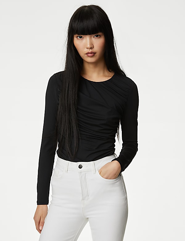 Jersey Draped Top