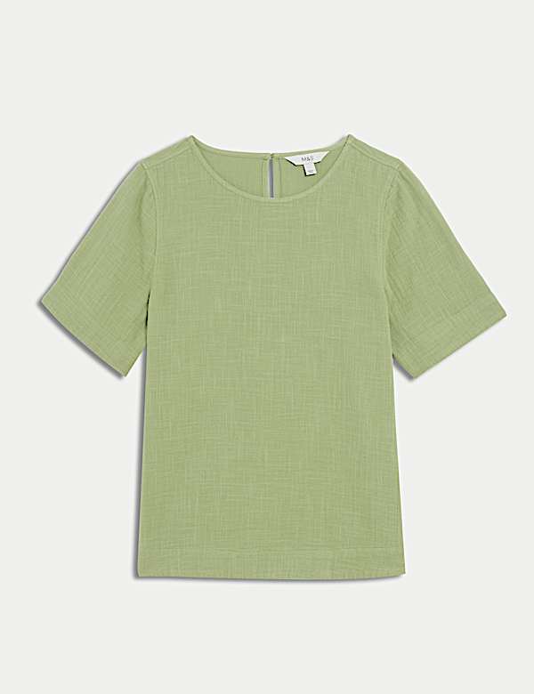 Pure Cotton Regular Fit Top - JE