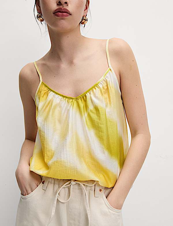 Lyocell Rich Printed Cami Top