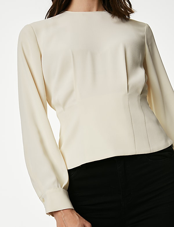 Blouson Sleeve Top - US