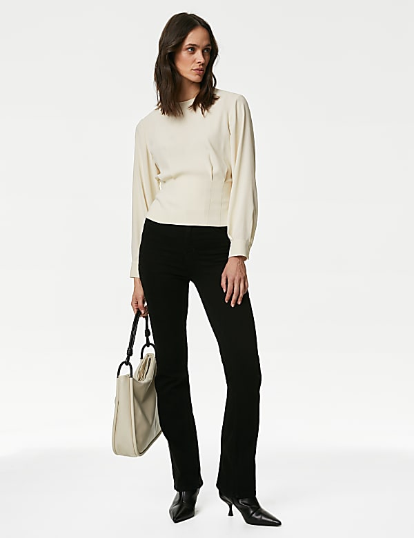 Blouson Sleeve Top - US