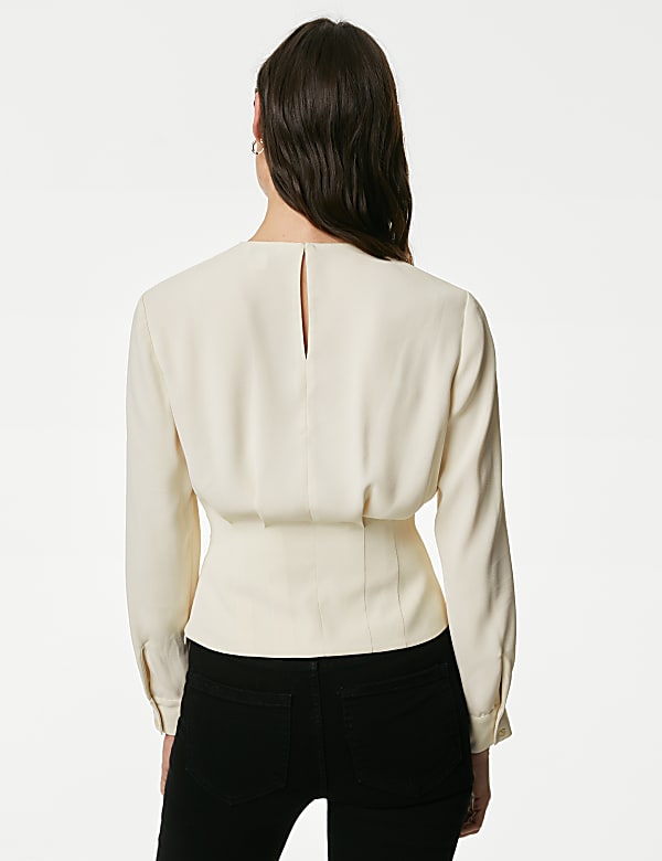Blouson Sleeve Top - US