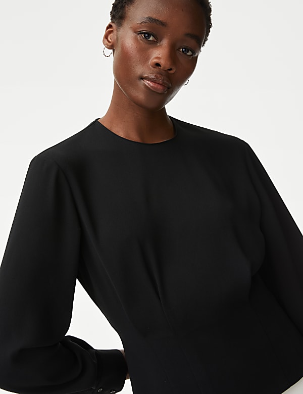 Blouson Sleeve Top - US