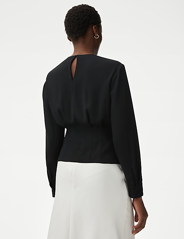 Blouson Sleeve Top - US