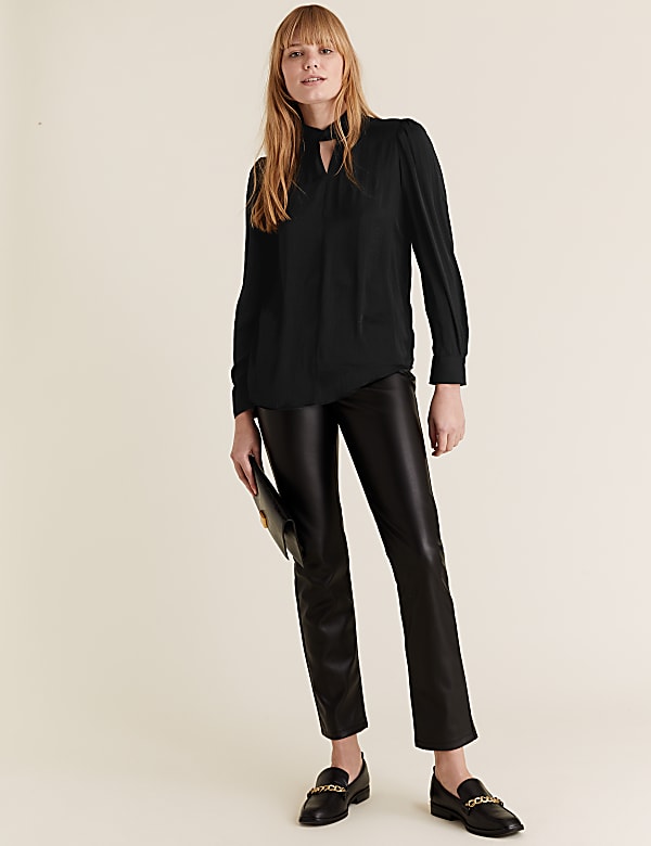 M&s satin blouse best sale