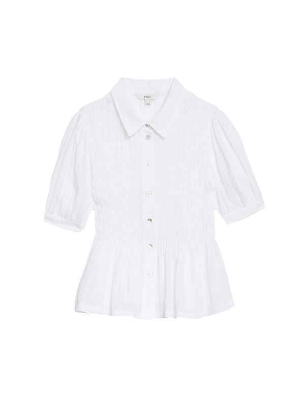 Shirred Shirt