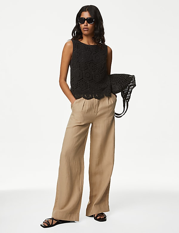 Cotton Rich Broderie Vest
