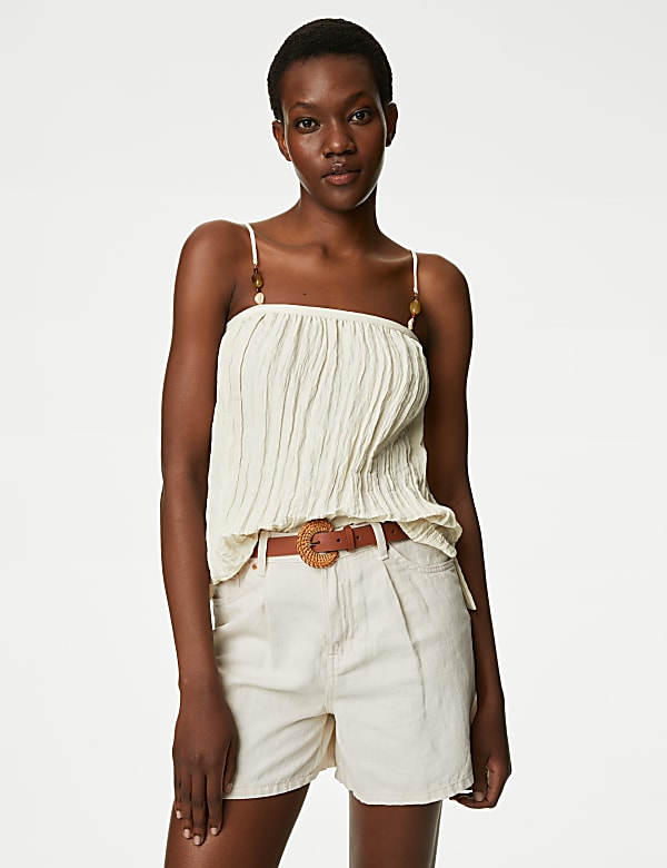 Beaded Detail Cami Top