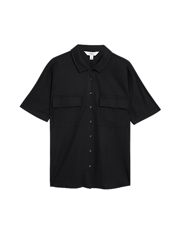 Collared Button Through Shirt