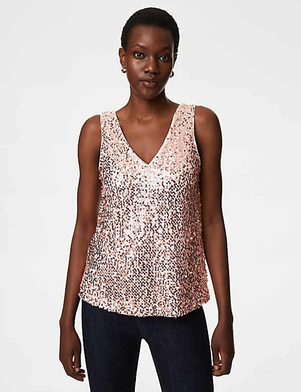 Sparkly vest top next new arrivals