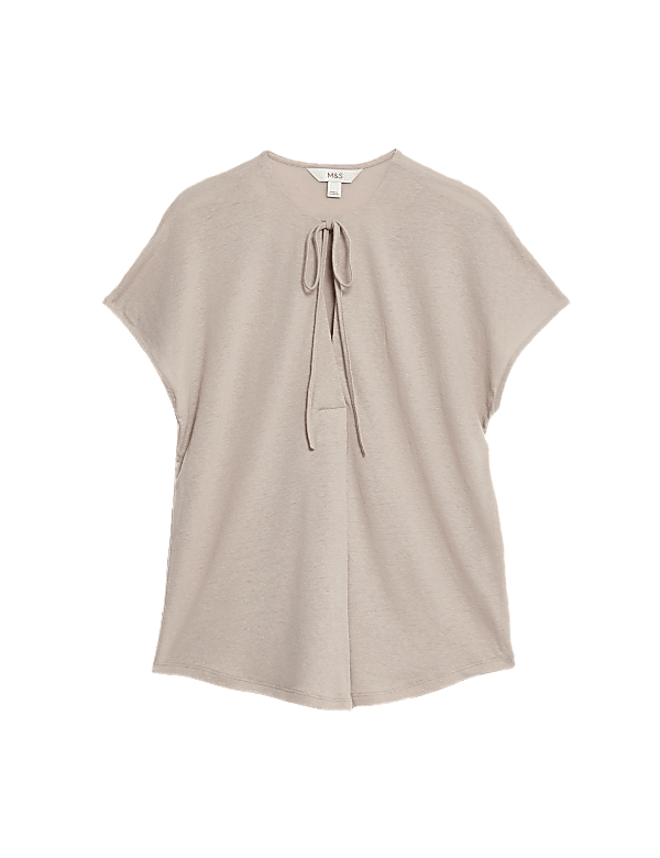 Buy Jersey V-Neck Blouse at Marks & Spencer