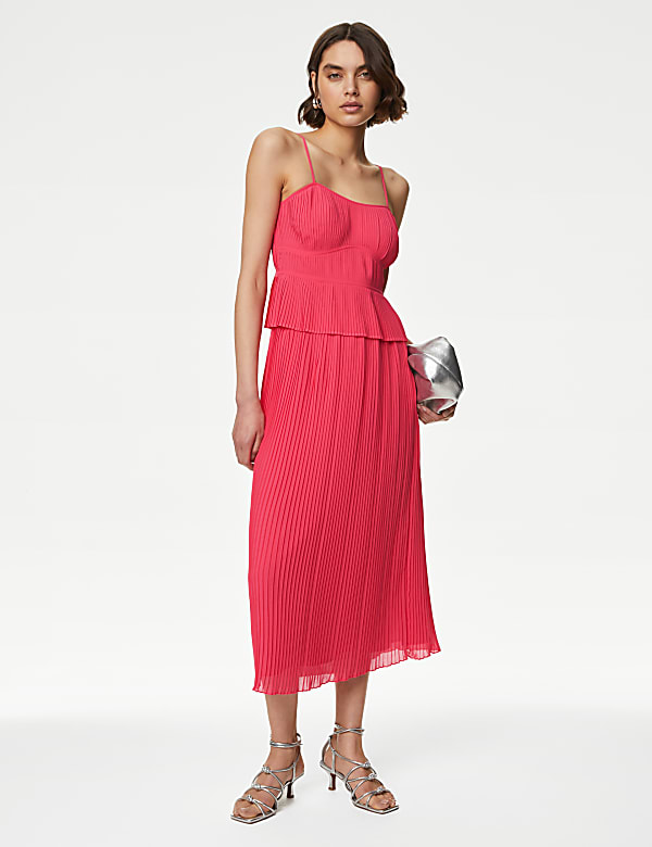 V-Neck Waisted Cami Top
