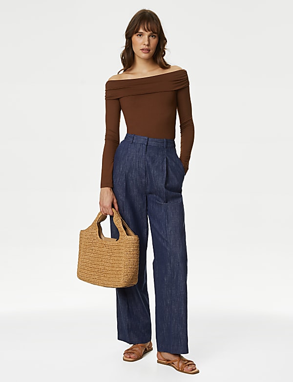 Jersey Bardot Top