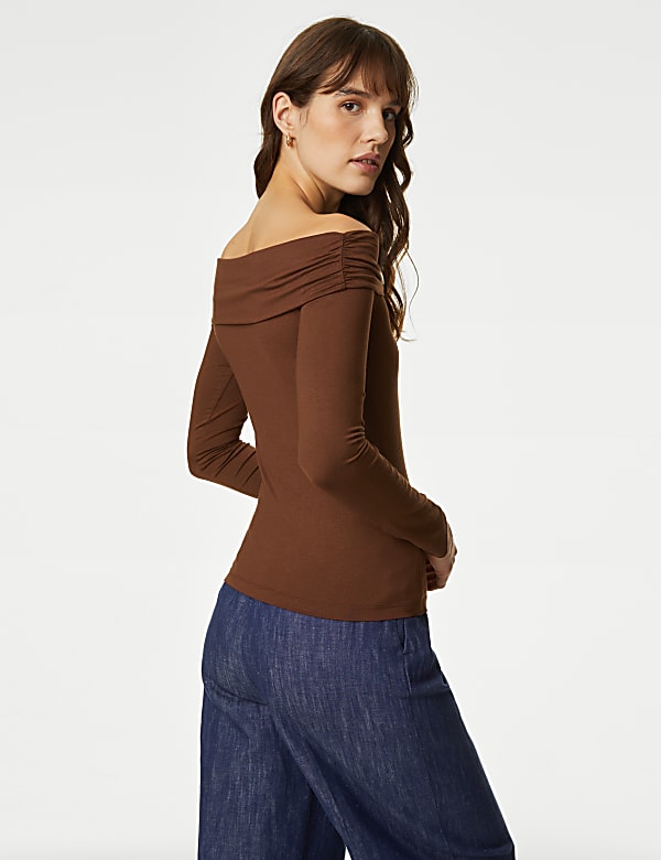Jersey Bardot Top