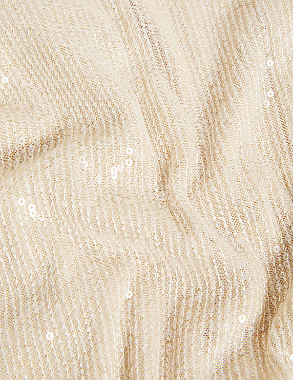 Sequin Collared Shirt