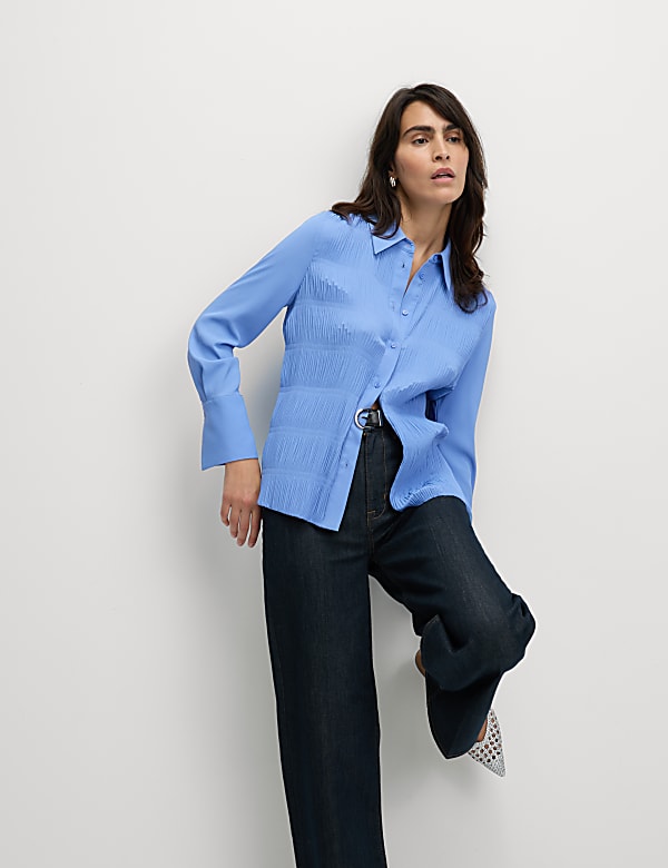 Shirred Detail Shirt