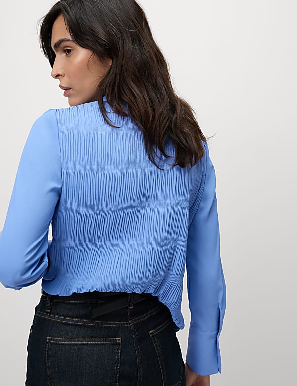 Shirred Detail Shirt