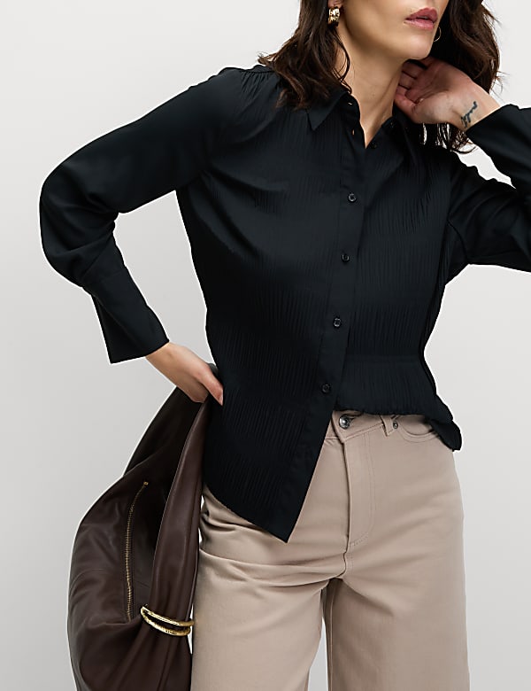 Shirred Detail Shirt