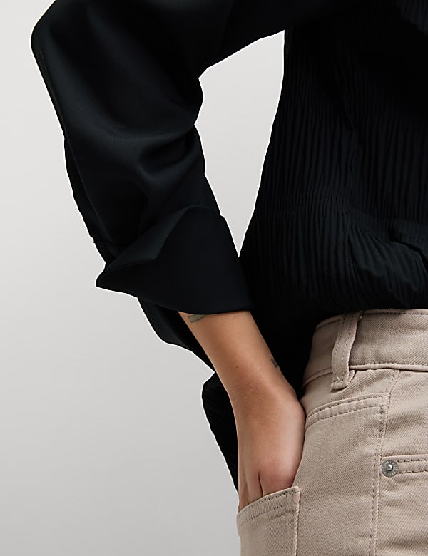Shirred Detail Shirt