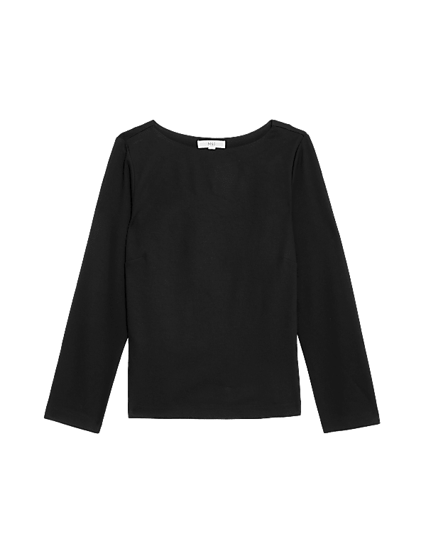 Relaxed Round Neck Top
