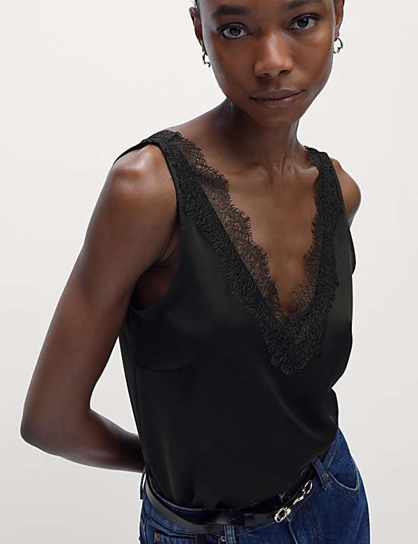 Buy Lace Cami Top at Marks Spencer