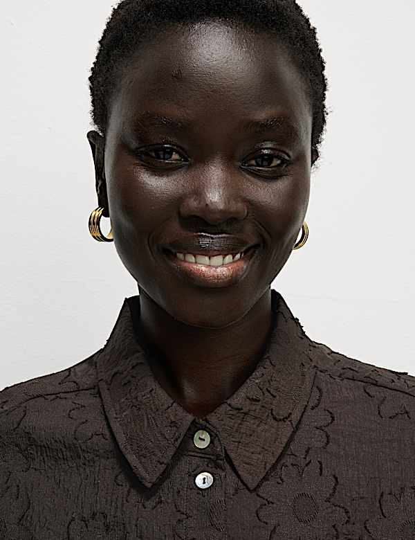 Floral Jacquard Shirt