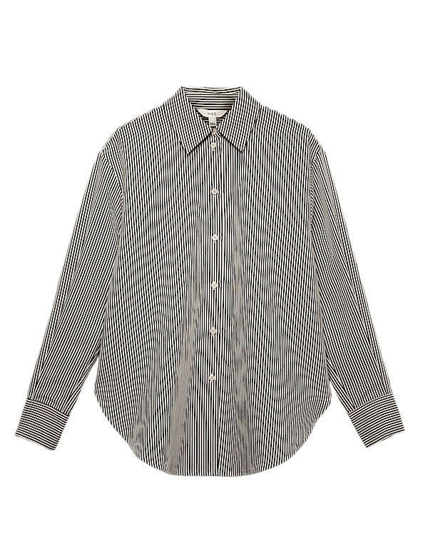Textured Striped Shirt