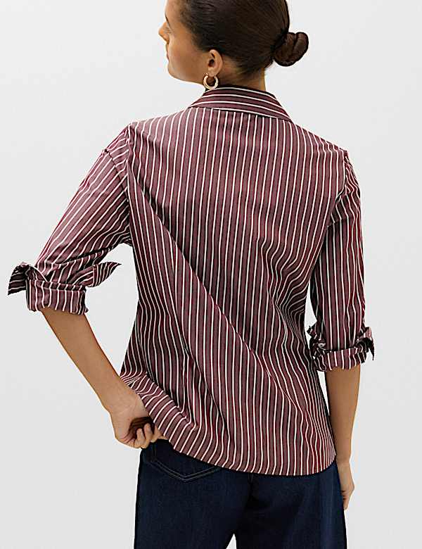 Cotton Rich Collared Fitted Shirt - AU