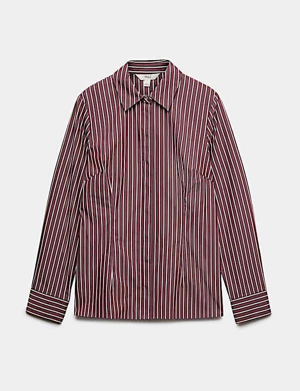 Cotton Rich Collared Fitted Shirt - AU