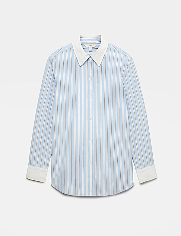 Pure Cotton Striped Shirt - JO
