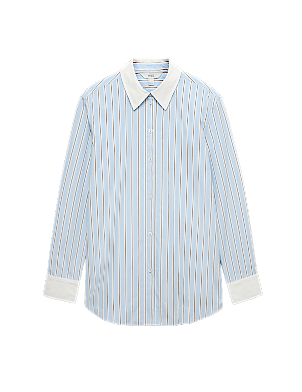 Pure Cotton Striped Shirt