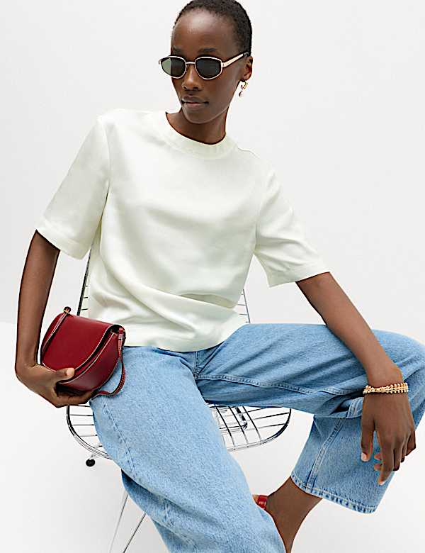 Satin T-Shirt