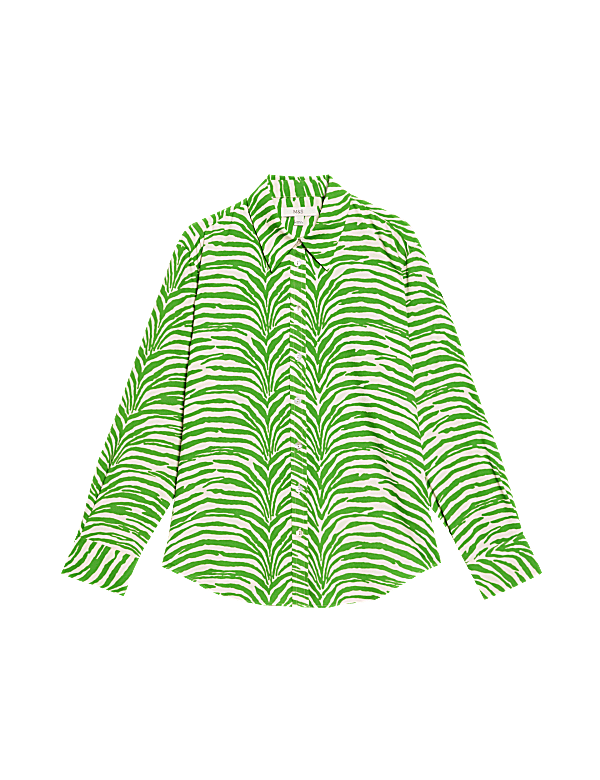 Printed Collared Shirt