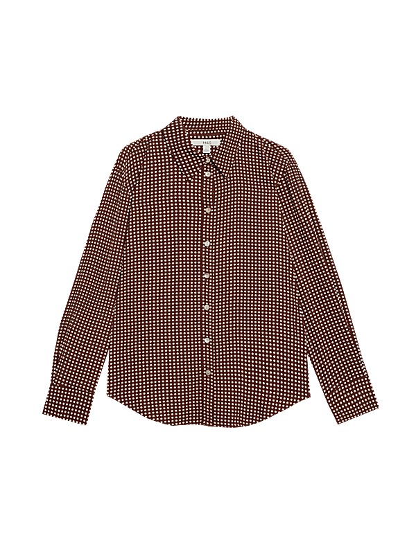 Printed Collared Shirt
