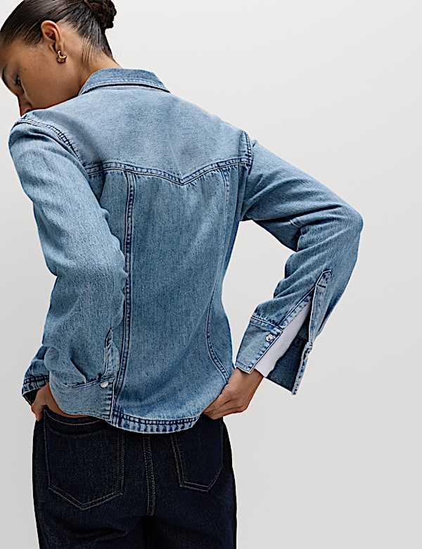 Denim Western Shirt