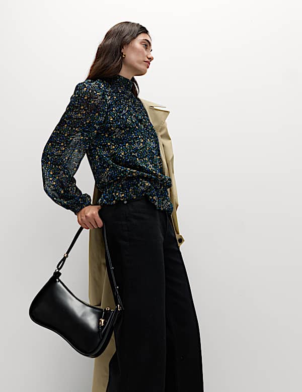 Floral Long Sleeve Blouse