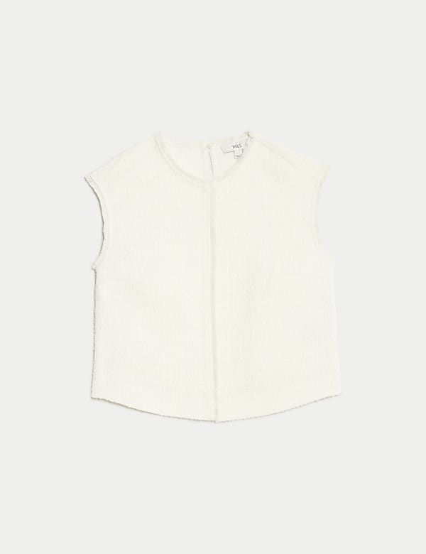 Boucle Top with Wool - AT