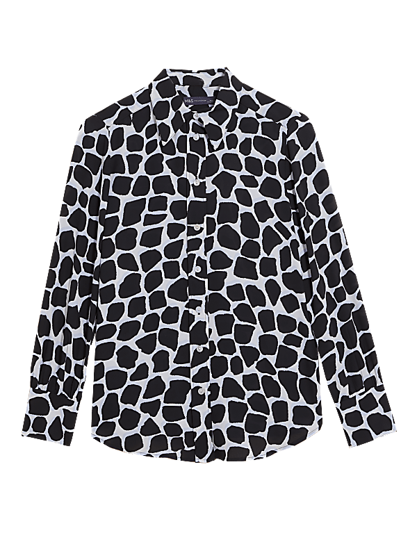 Animal Print Long Sleeve Shirt