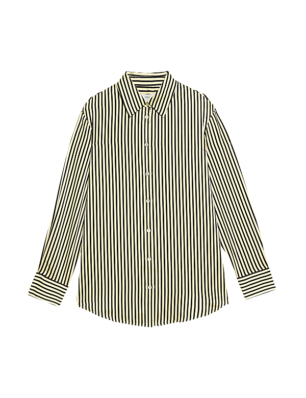 Satin Collared Shirt