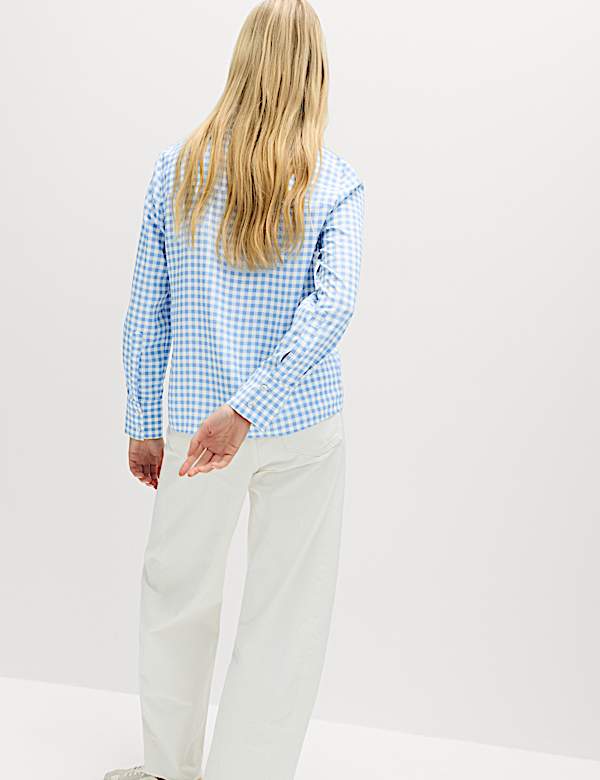 Printed Collared Shirt - DE