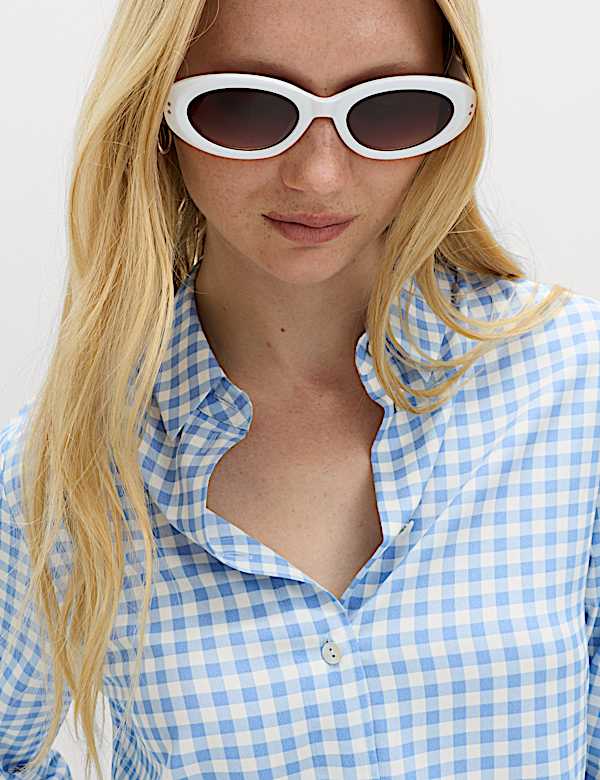 Printed Collared Shirt - DE